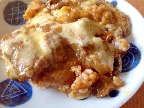 トマト味ご飯のカレードリア